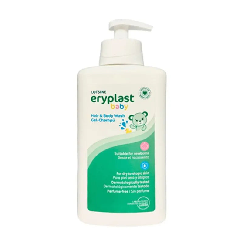 Lutsine Eryplast Gel-Shampoo per Bambini con Pelle Secca e Atopica 500 ml