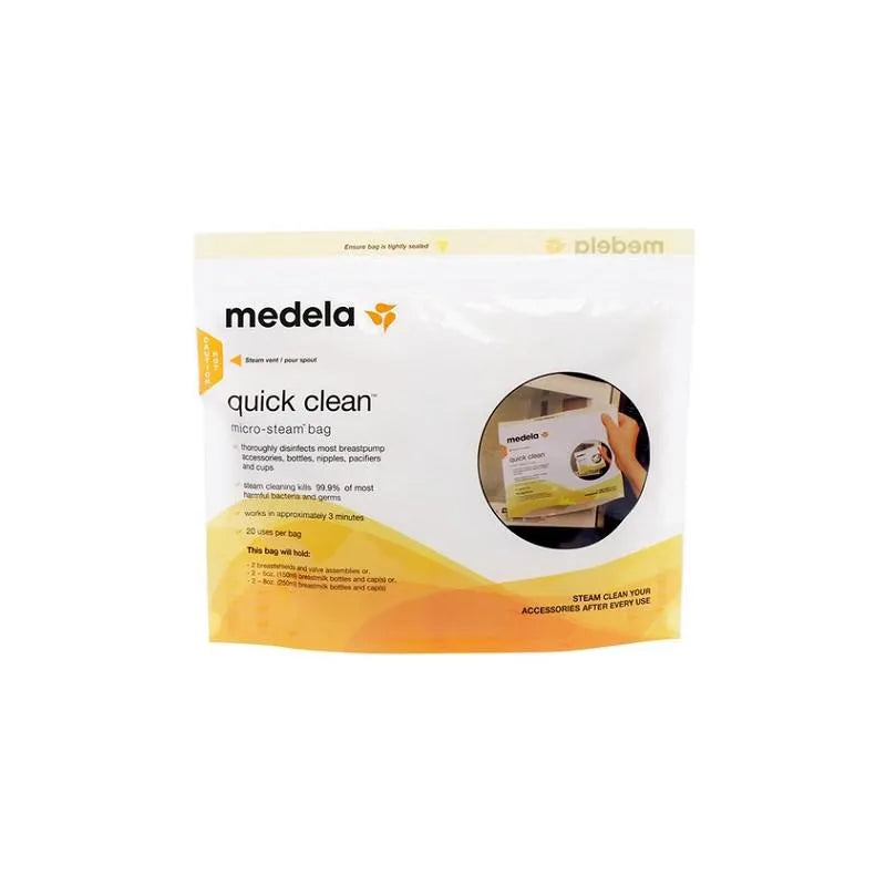 Sacchetti Sterilizzanti a Vapore per Microonde Medela