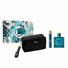 Versace Eros Eau De Parfum Spray 100ml Set 3 Parti