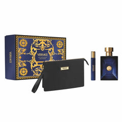 Versace Dylan Blue Pour Homme Eau De Toilette Spray 100ml Set 3 Parti