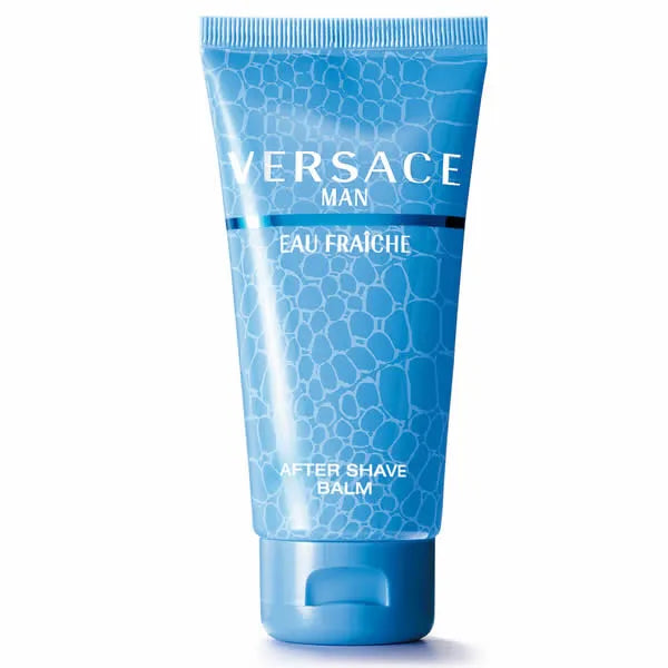 Balsamo dopobarba Versace Man Eau Fraiche 75ml, profumo fresco e raffinato per una pelle idratata e profumata.