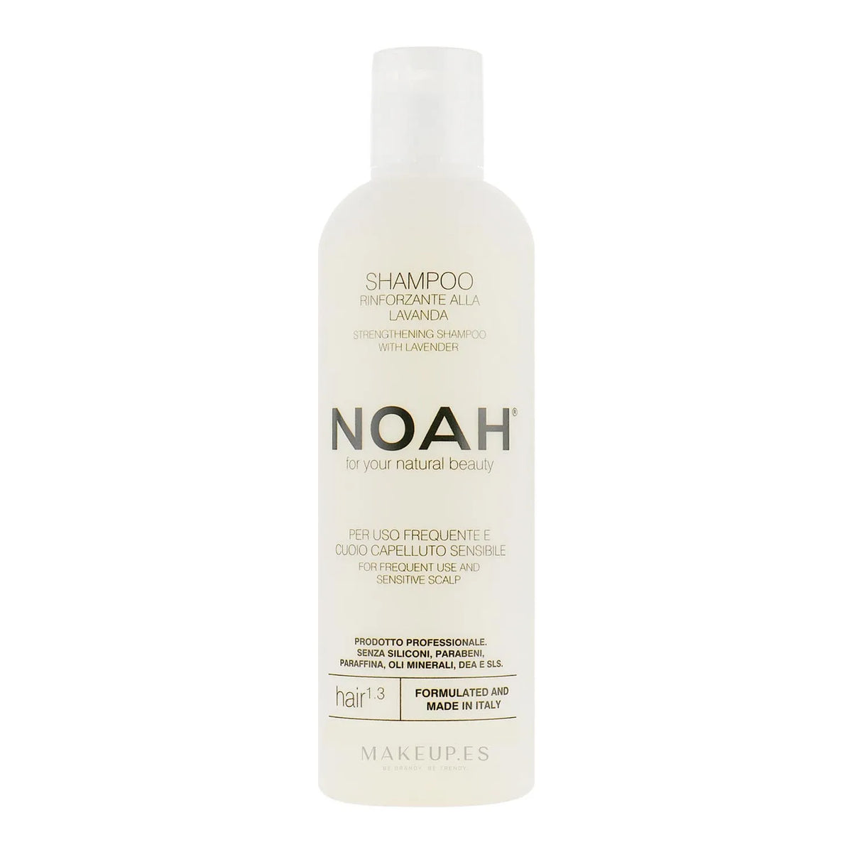 Shampoo fortificante alla lavanda NOAH da 1000ml, ideale per capelli sani e luminosi.