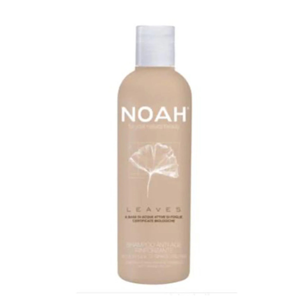 Shampoo anti-età Noah Leaves da 250ml, per capelli sani e giovani, del marchio NOAH.