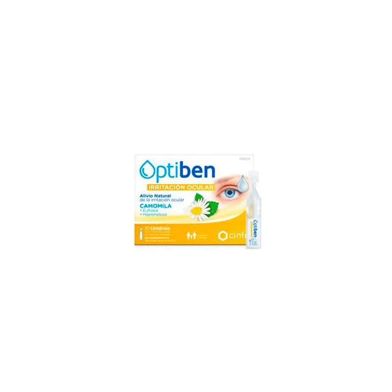 Cinfa Optiben Gocce Oculari per Occhi Irritati 10 Fiale
