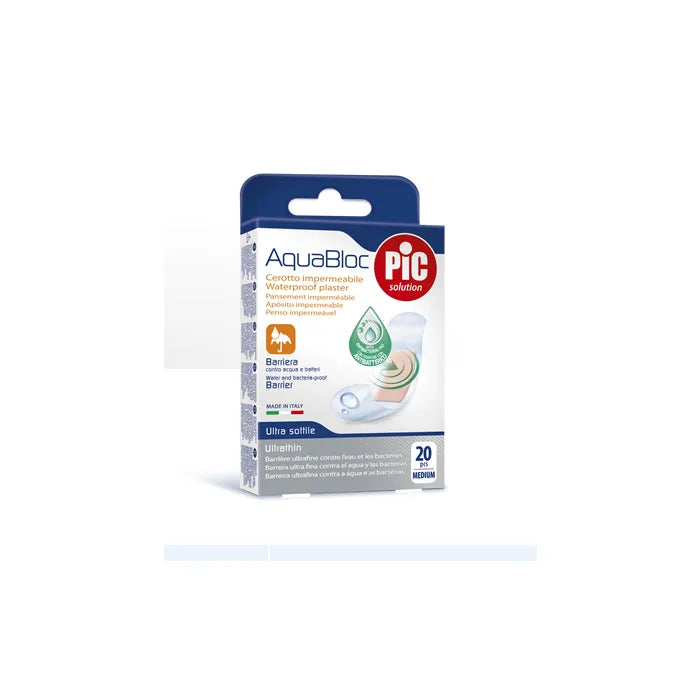 Pic Aquablock Cerotti Impermeabili Medium 20 Unità