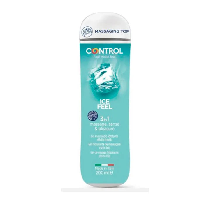 Gel Massaggiante Idratante Effetto Ghiaccio Control 200 ml