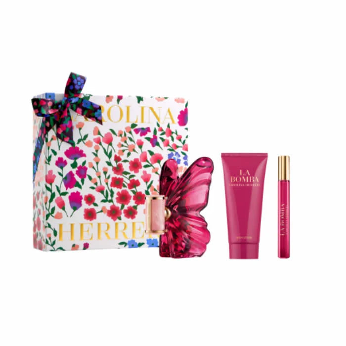 Carolina Herrera La Bomba Eau De Parfum Spray 80ml Set 3 Parti by CAROLINA HERRERA – 15814