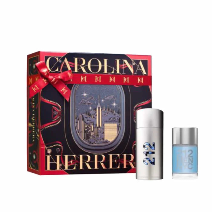 Carolina Herrera 212 Men Eau De Toilette Spray 100ml Set 2 Parti