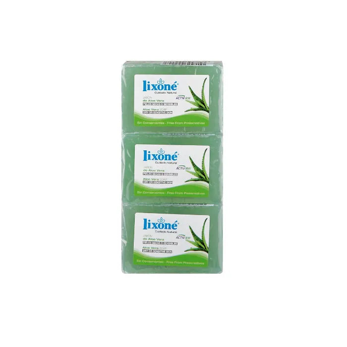 Lixoné Aloe Vera Soap Pelle Secca O Sensibile 3x125g
