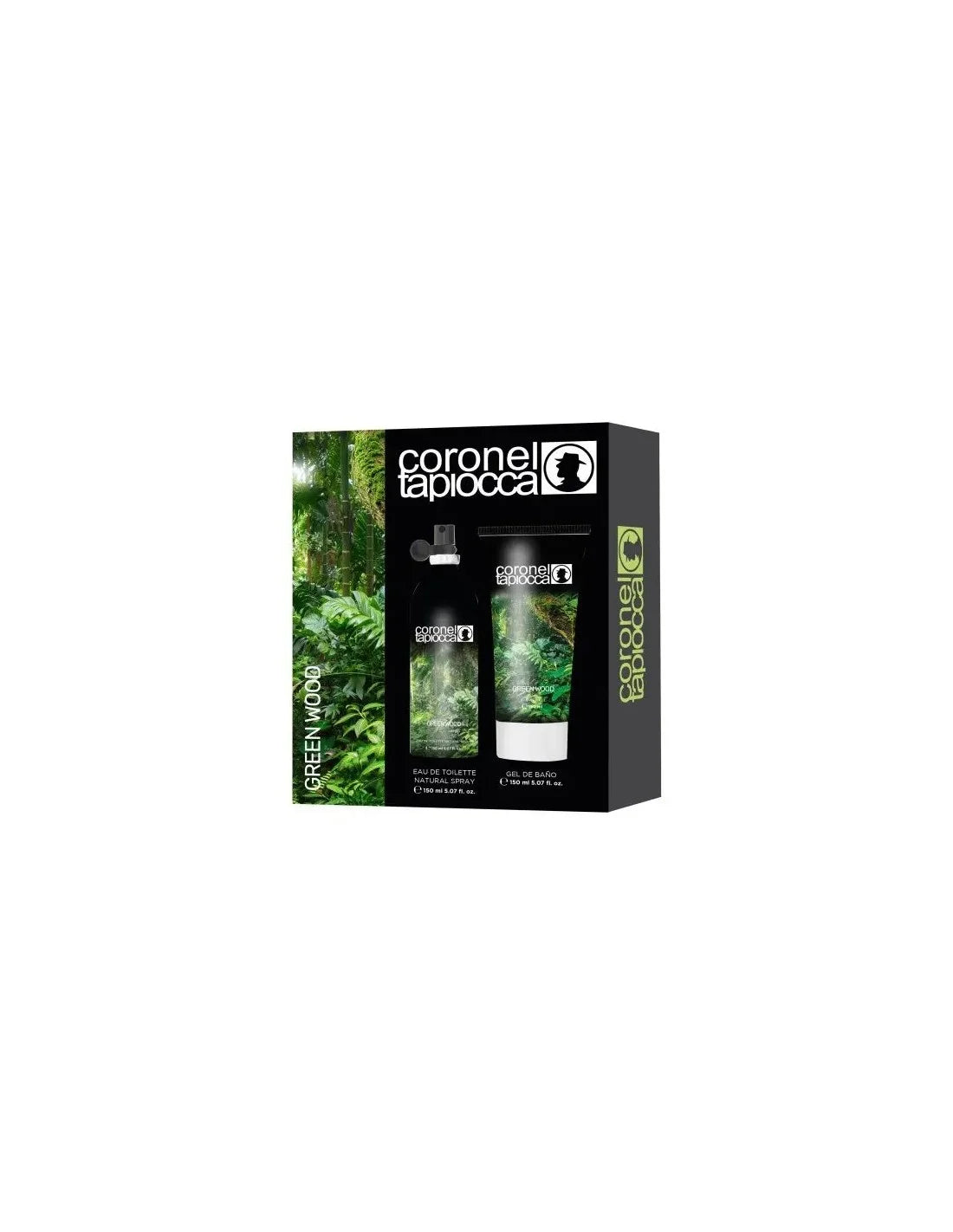 Coronel Tapiocca Coronel T Uomo Eau de Toilette Green Wood 150 ml Gel Doccia 150 ml