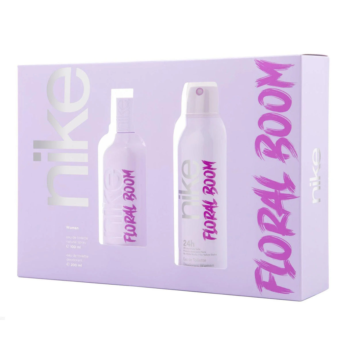 Nike Donna Floral Boom Eau De Toilette 1 pezzo Spray Deodorante Eau De Toilette 200 ml Spray