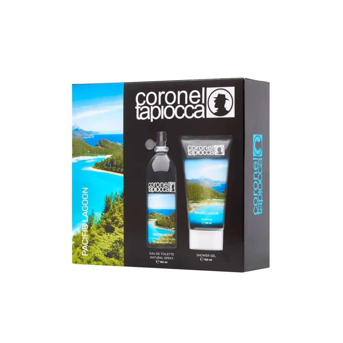 Coronel Tapiocca Coronel T Uomo Eau de Toilette Pacific Lag 150ml con Gel 150ml