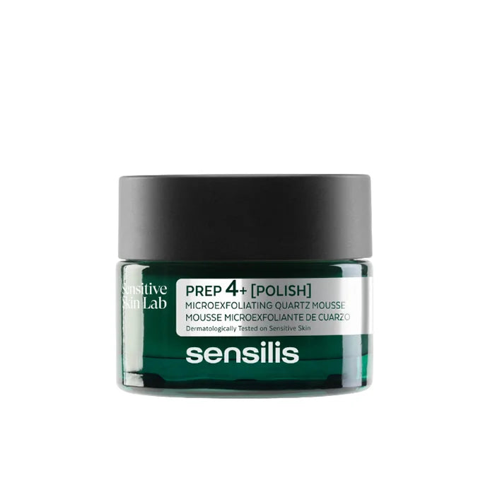 Sensilis Prep4 + Polish Mousse Microesfoliante al Quarzo 40 ml