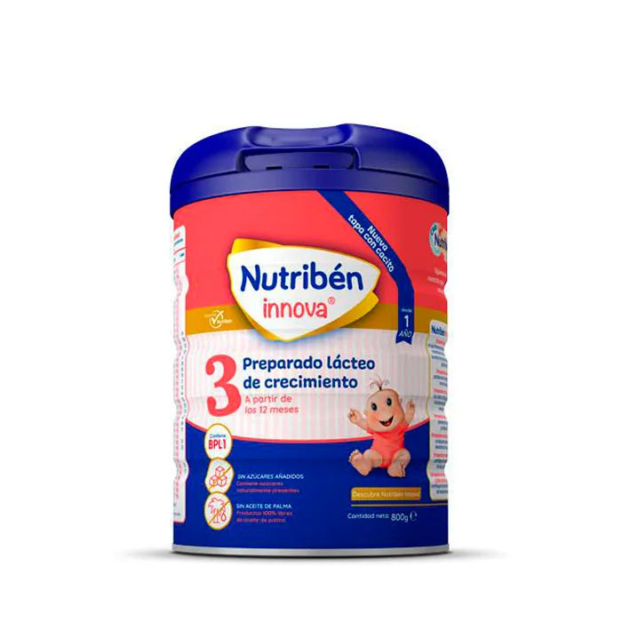 Nutribén Innova 3 Formula di Crescita a Base di Latte 800g