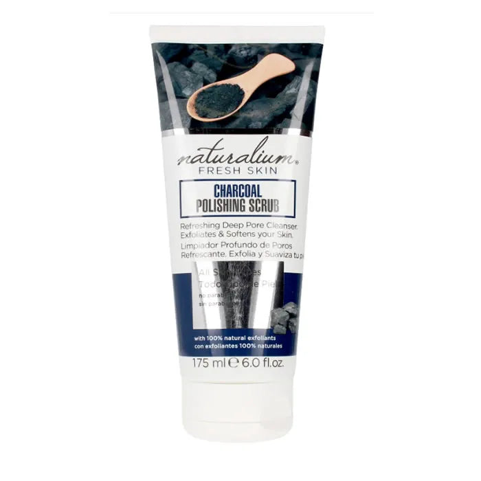 Naturalium Fresh Skin Charcoal Polishing Scrub 175ml