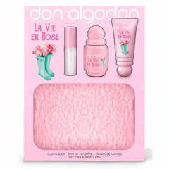 Don Algodon La Vie En Rose Eau De Toilette Spray 30ml Set 4 Parti