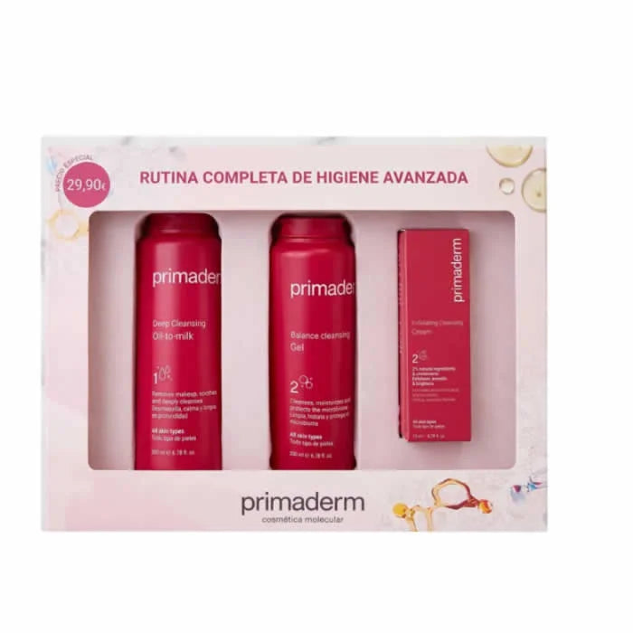 Primaderm Advanced Cleansing Routine Set 3 Parti
