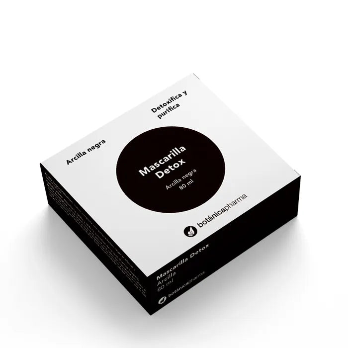 Botanicapharma Maschera disintossicante di argilla nera 80ml
