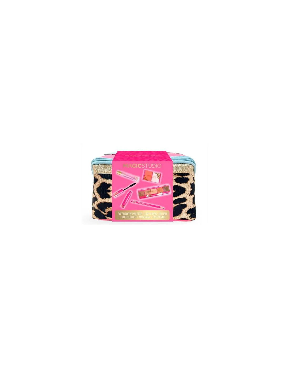 Magic Studio Powerful Cosmetics Magic Studio Wild Safari Vanity Neceser Paleta 5 Sombras