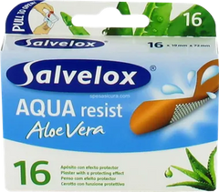 Salvelox Aqua Resist Aloe Vera 16 Uds