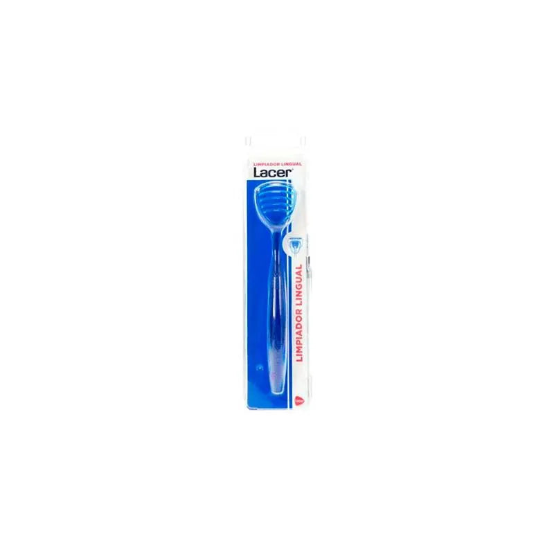 Lacer Lingual Cleanser per una pulizia profonda della lingua e alito fresco, ideale per l'igiene orale quotidiana.