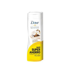 Dove Essential Latte Nutriente Corpo Vaniglia Pelle Secca 2x400ml