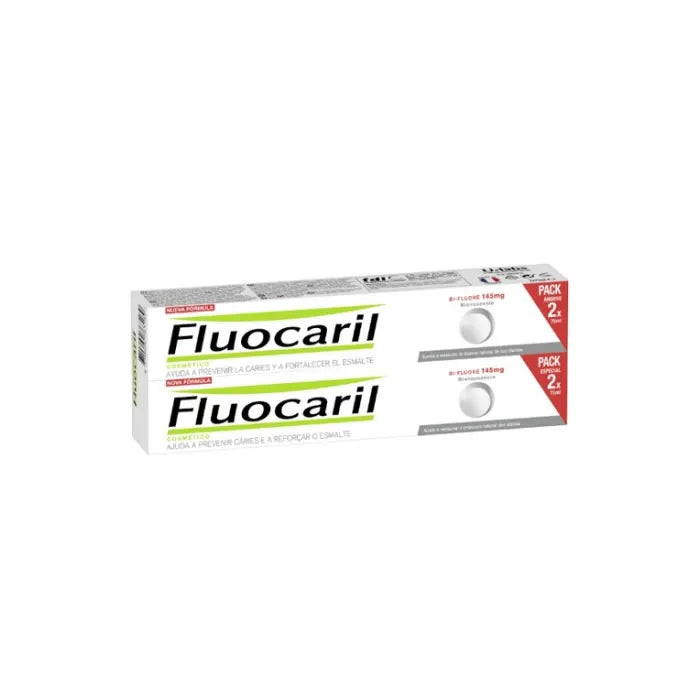 Dentifricio Fluocaril Bi-Fluorizzato Sbiancante 2 x 75 ml