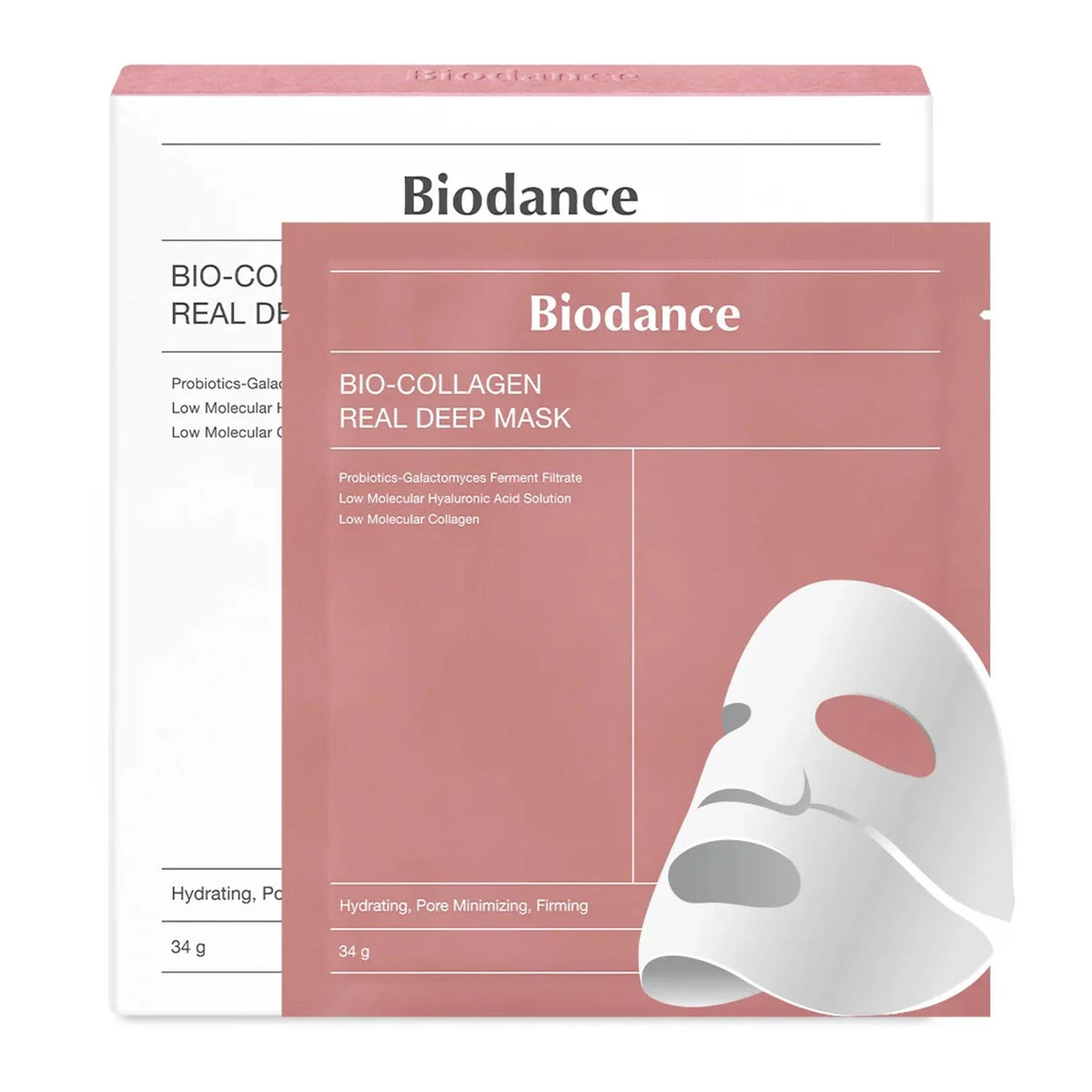 Biodance Bio-Collagen Real Mascarilla 4un