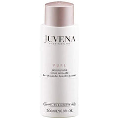 Juvena Pure Calming Tonic 200ml, tonico lenitivo per una pelle fresca e idratata, ideale per routine di bellezza quotidiana.