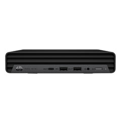 Mini PC HP B70T0AT - Nero Pece dal design compatto, con porte USB e jack audio frontali, ottimo per uso aziendale e domestico.