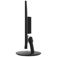 Profilo laterale del monitor MSI PRO MP242A 92459 con supporto regolabile e design compatto ideale per spazi di lavoro ridotti