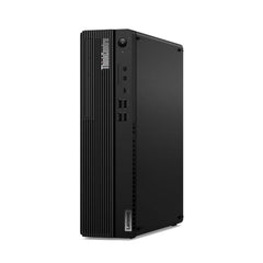 Vista angolare del computer Lenovo 93241 - LENOVO 12U8001LIX in formato tower compatto, ideale per ufficio e lavoro