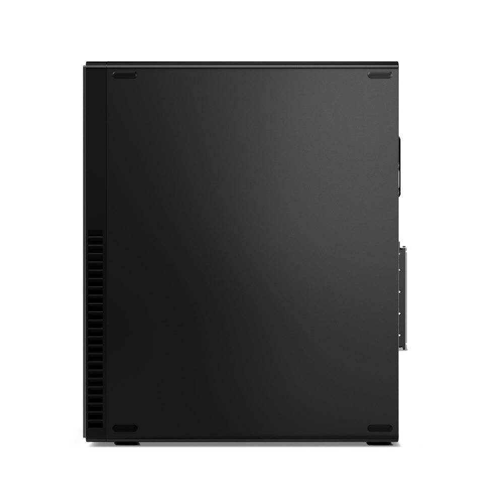 Lato sinistro del case del computer Lenovo 93241 - LENOVO 12U8001LIX con pannello nero liscio e ventilazione laterale