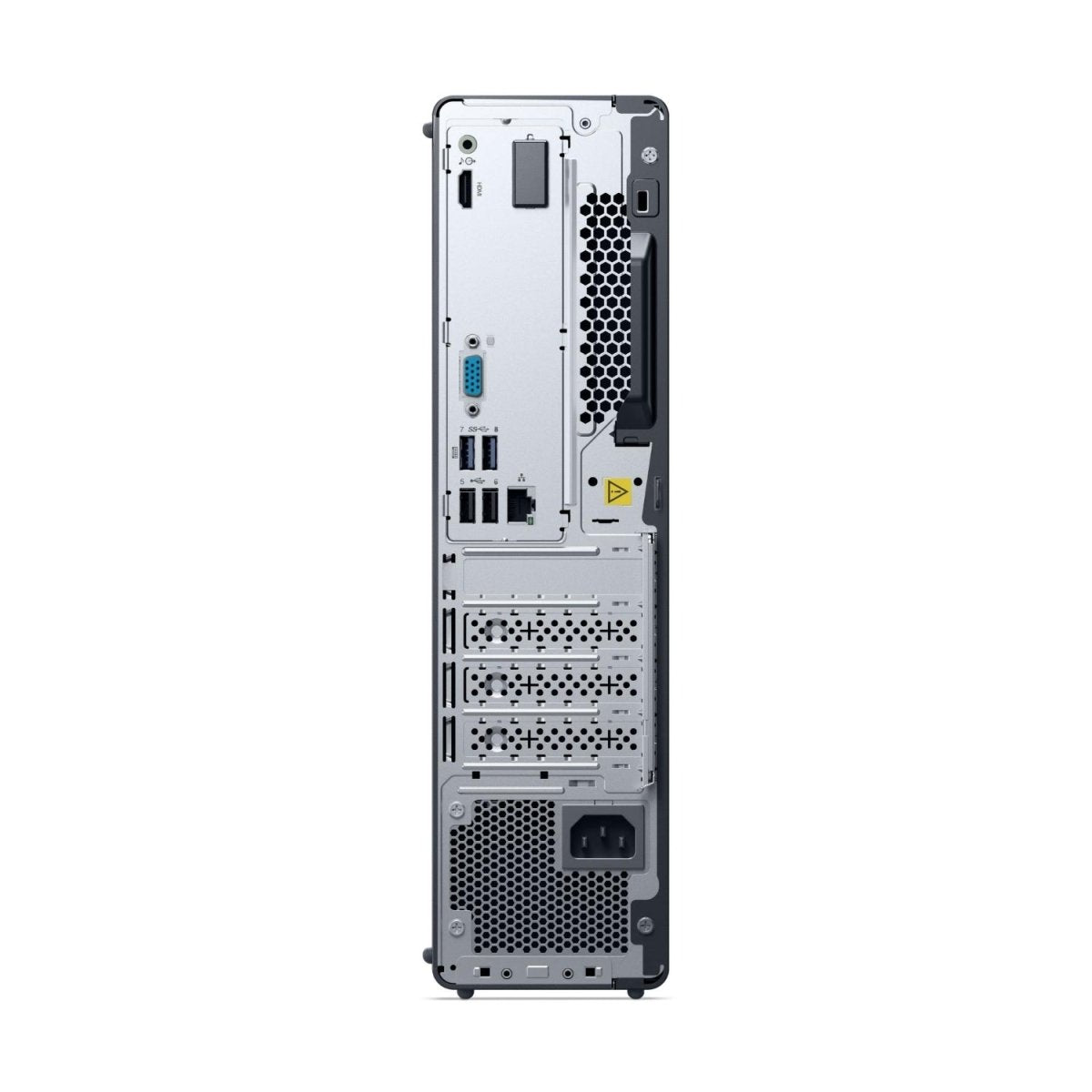 Retro del Lenovo 93324 - LENOVO 13DK0050IX con porte HDMI, VGA e USB, connettività completa per ambienti professionali
