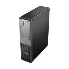 Computer Lenovo 93324 - LENOVO 13DK0050IX angolato, con design verticale elegante e porte frontali accessibili per l'uso quotidiano