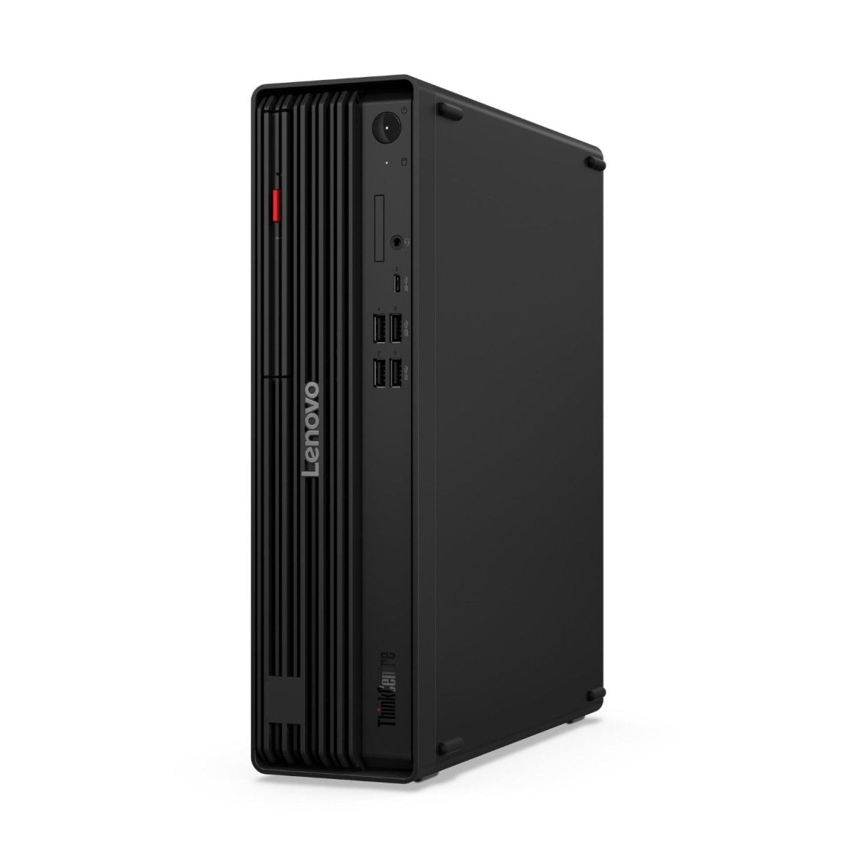 Computer Lenovo 94959 - LENOVO 12YK001LIX, torre desktop nera con porte frontali e design moderno, perfetto per ambienti professionali