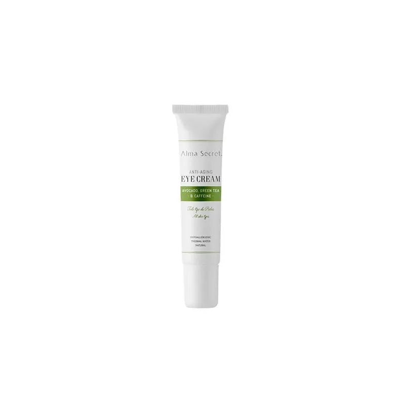 Alma Secret Eye Cream Antiedad Con Aguacate, Té Verde y Cafeína 10ml - InfinityMarket - 