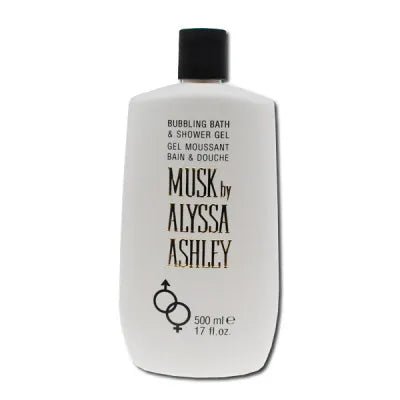 Alyssa Ashley Musk Bubbling Bath and Shower Gel 500ml - InfinityMarket - 