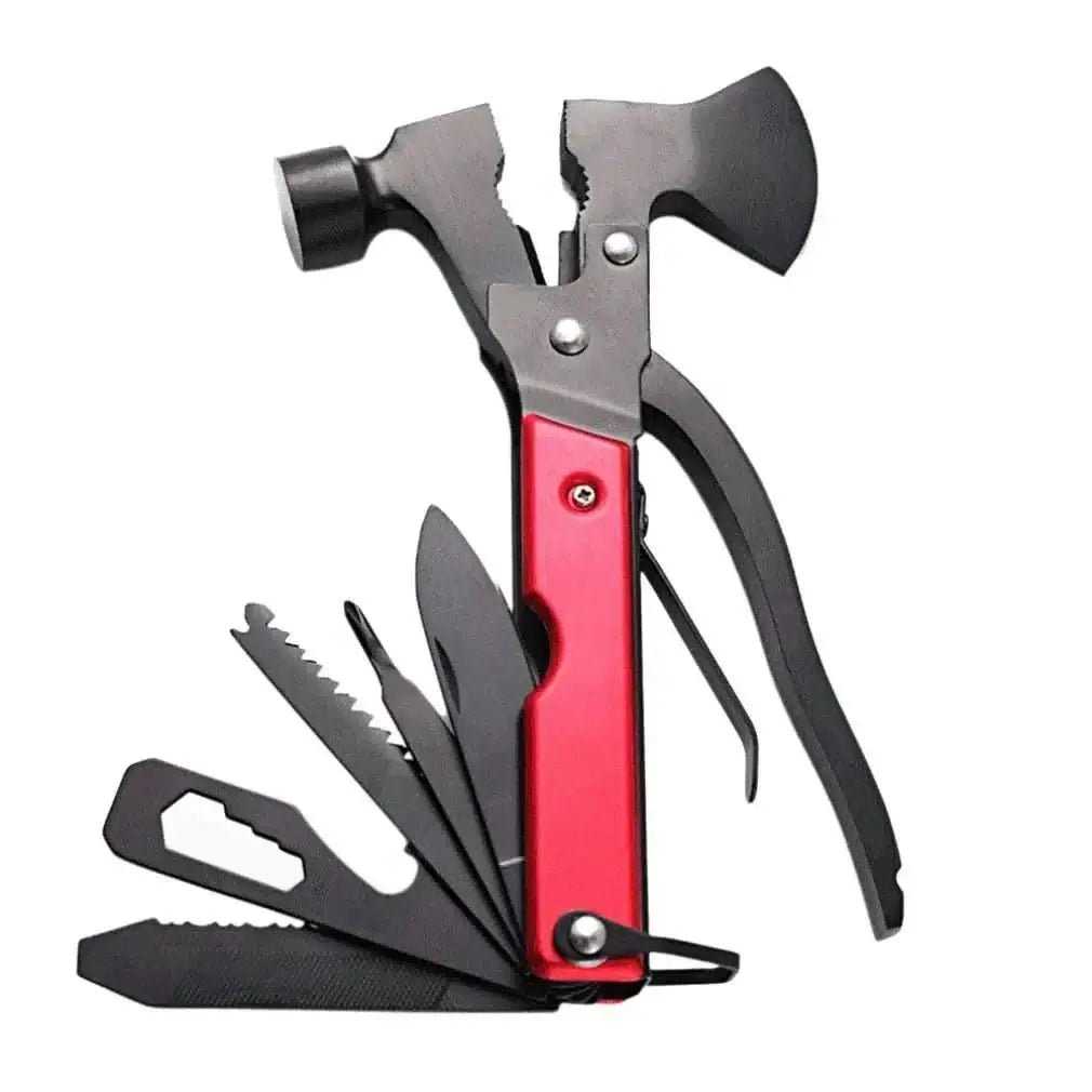Ascia Multifunzione 16 in 1 per Camping - Il tuo fedele compagno all'a - InfinityMarket - Camping - Gift - Hatchet