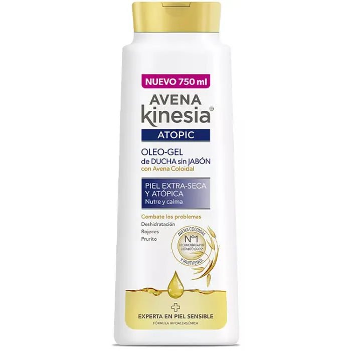 Avena Kinesia Avena Atopic Oleo Soap Free Shower Gel 750ml - InfinityMarket - 