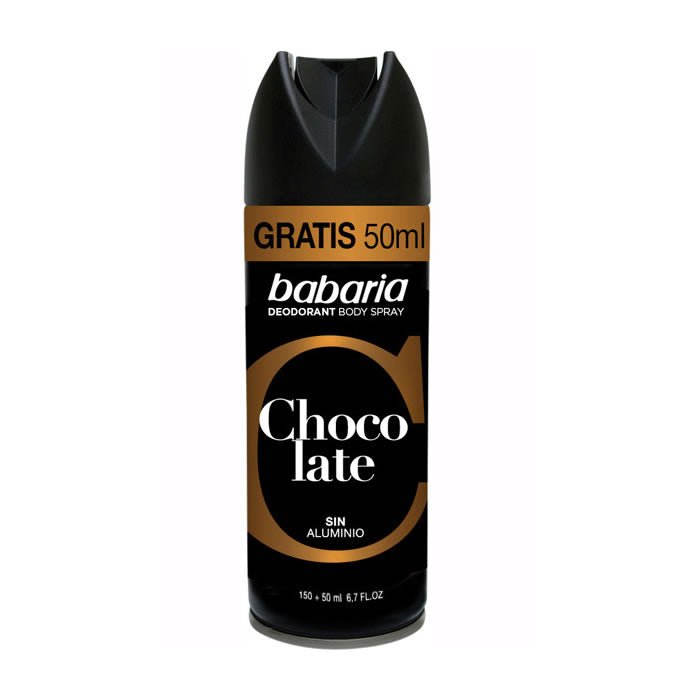 Babaria Chocolate Deodorant Spray 200ml - InfinityMarket - 