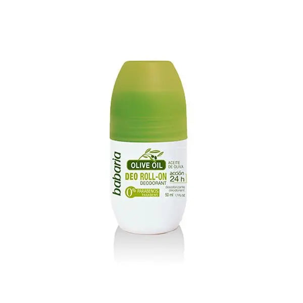 Babaria Deo Roll On Olive Oil 50ml - InfinityMarket - 