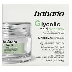 Babaria Glycolic Acid Face Cream Cell Renewal 50ml - InfinityMarket - 