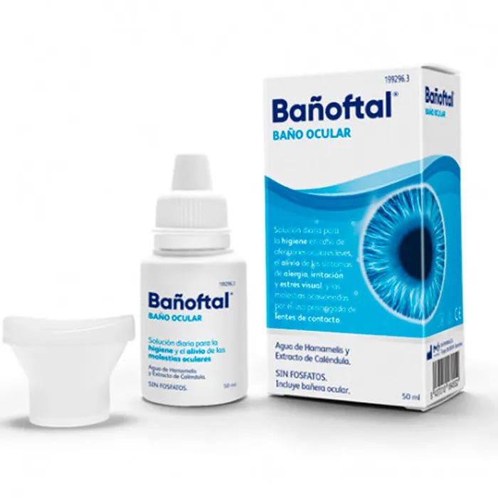Bañoftal Eye Bath 50ml - InfinityMarket - 