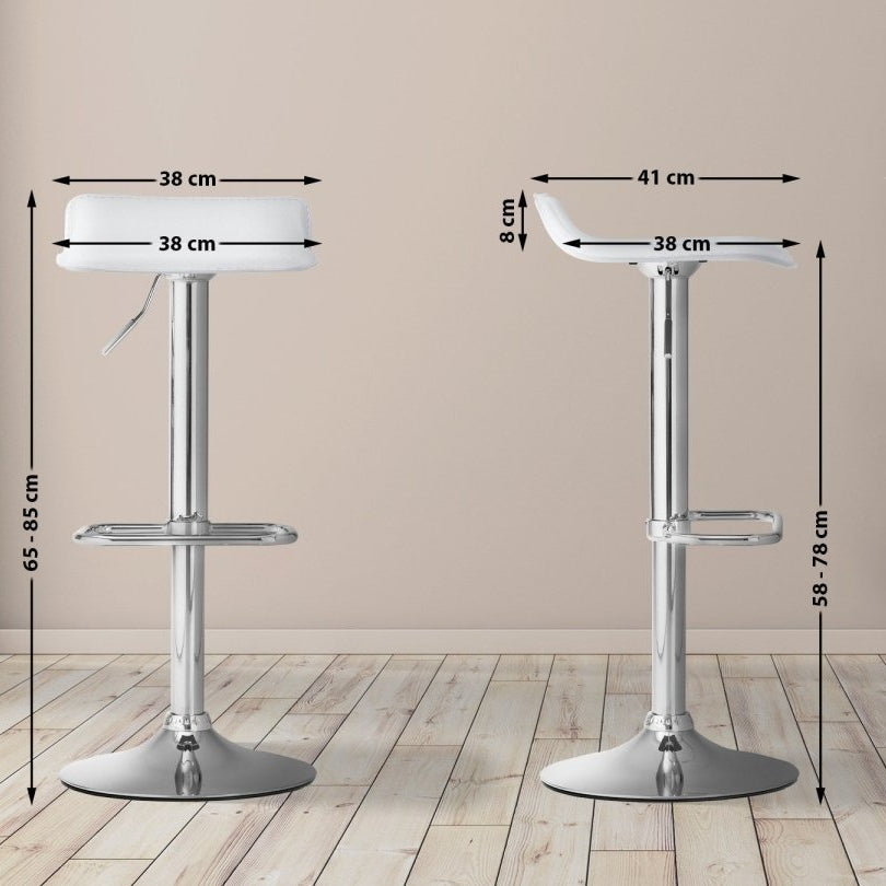 Barhocker DYN - weiß - InfinityMarket - Barhocker - colore:weiß