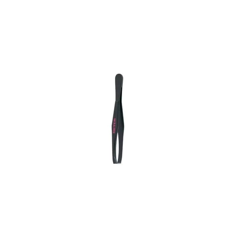 Beter Straight Black Hair Removal Tweezers - InfinityMarket - 