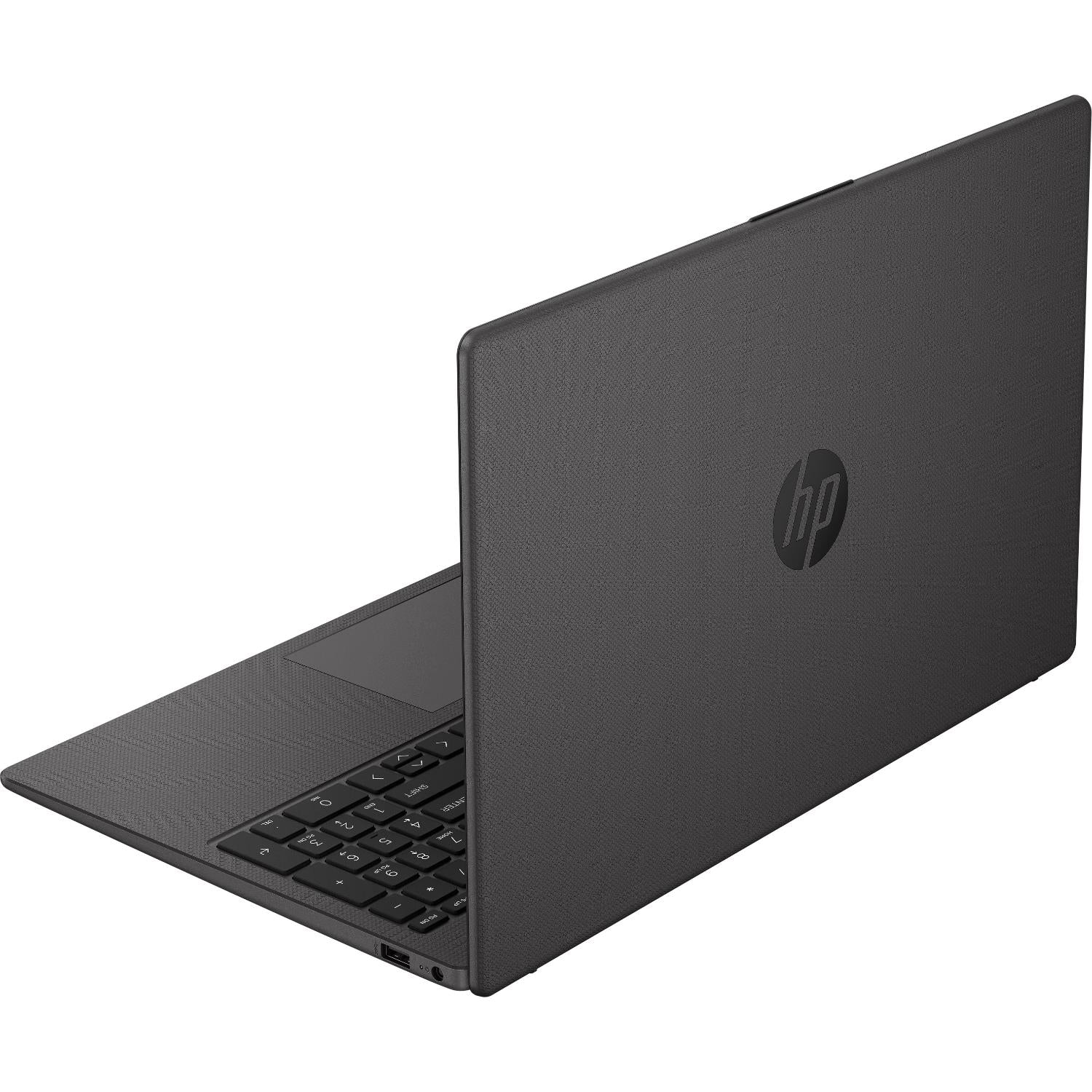 40007 - HP 9B9R4EA: laptop in dark ash silver color, showcasing sleek design and HP logo.