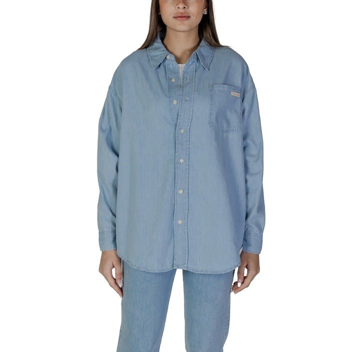Calvin Klein Jeans Camicia Donna - InfinityMarket - Brand_Calvin Klein Jeans - Category_Abbigliamento - Color_Blu