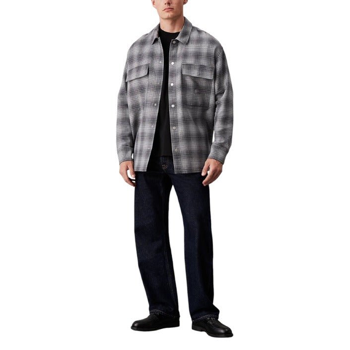 Calvin Klein Jeans Camicia Uomo - InfinityMarket - Brand_Calvin Klein Jeans - Category_Abbigliamento - Color_Grigio