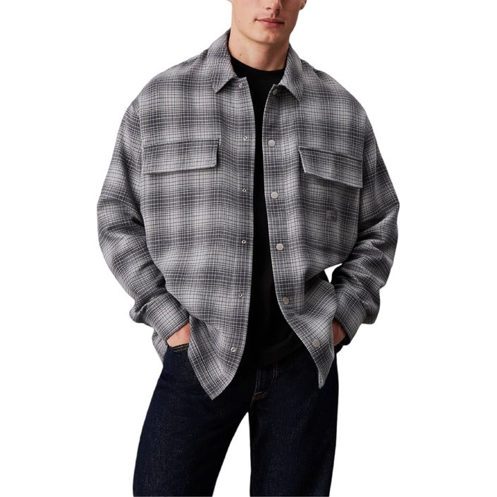 Calvin Klein Jeans Camicia Uomo - InfinityMarket - Brand_Calvin Klein Jeans - Category_Abbigliamento - Color_Grigio
